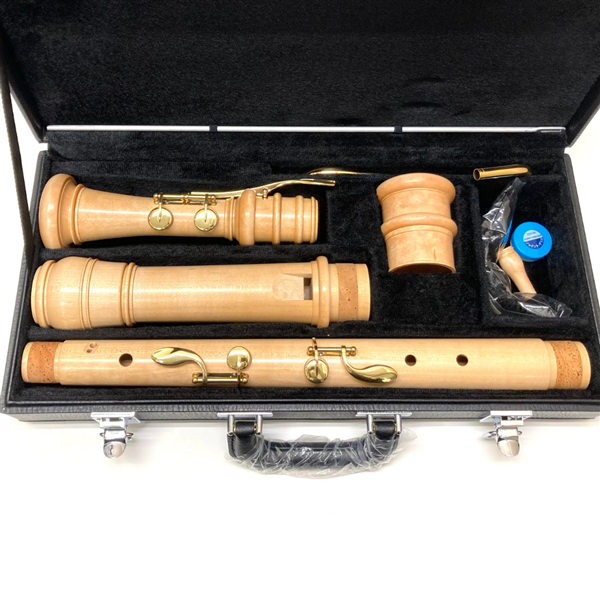 ZEN-ON RECORDER Tenor 2000B ゼンオン リコーダー 木製 テナ 木管楽器 ...