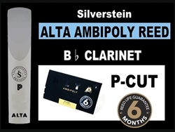 SILVERSTEIN　ALTA AMBIPOLY REED B♭クラリネット用 P-CUT / 4+