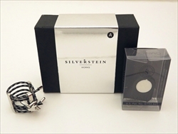 SILVERSTEIN　第4世代 Original Brushed Silver アルトサックス用リガチャー