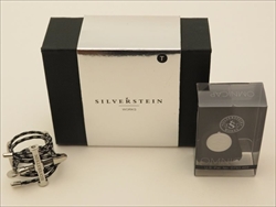 SILVERSTEIN　Original Brushed Silver アルトサックス用リガチャー